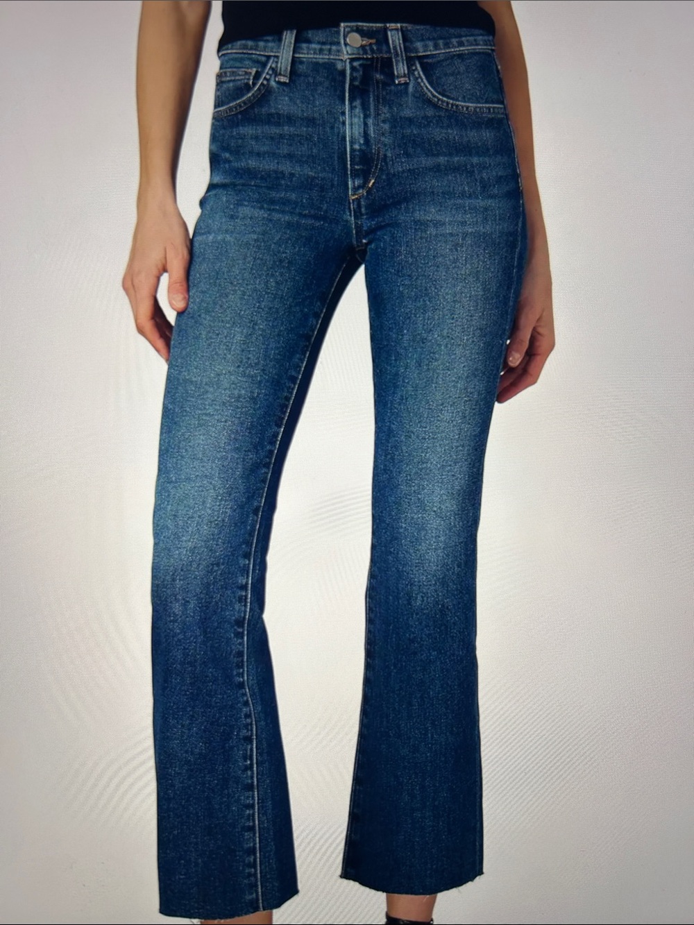 Joe's Jeans Women's The Callie CROP w/Raw Hem